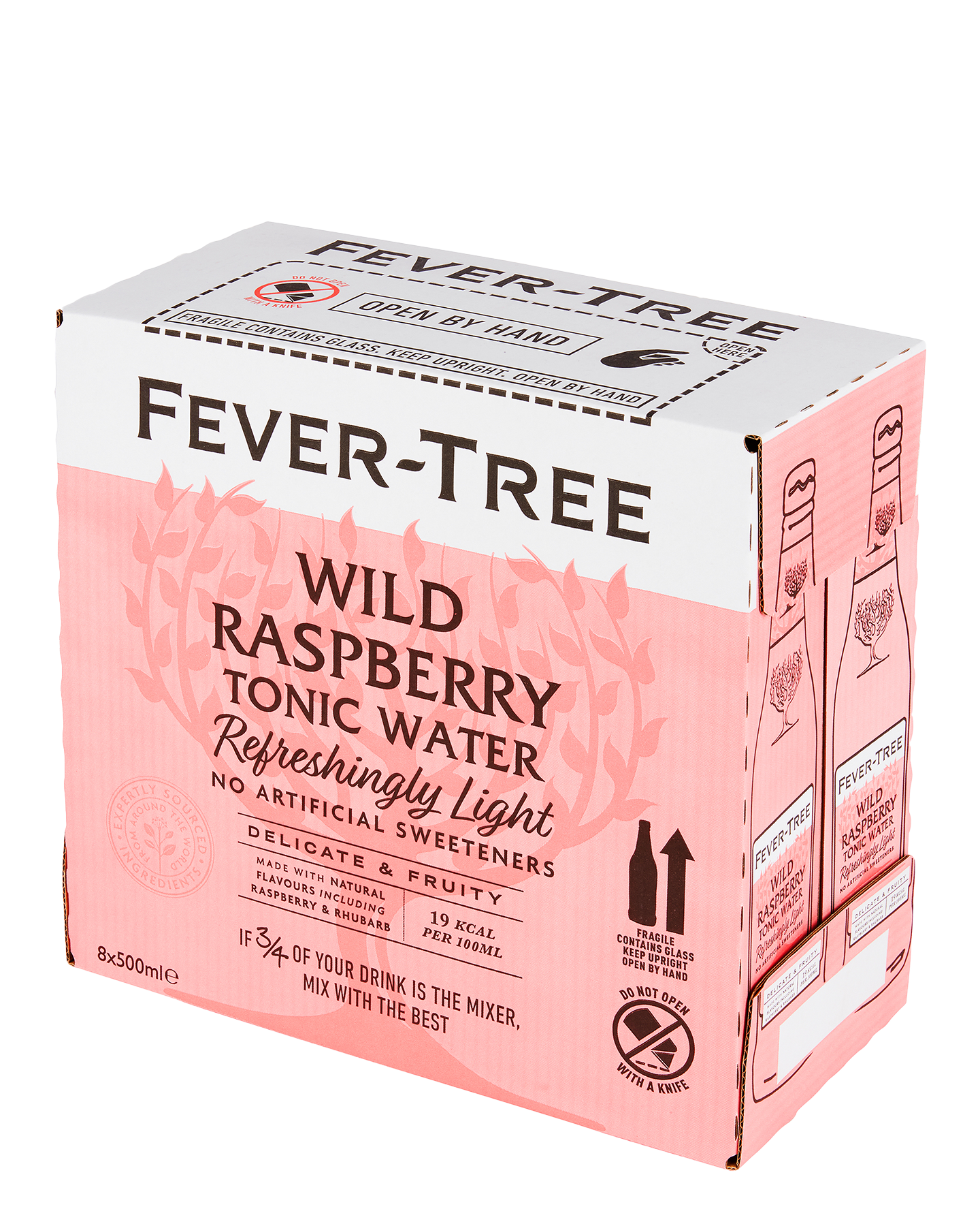 Fever-Tree Refreshingly Light Wild Raspberry Tonic Water 500ml