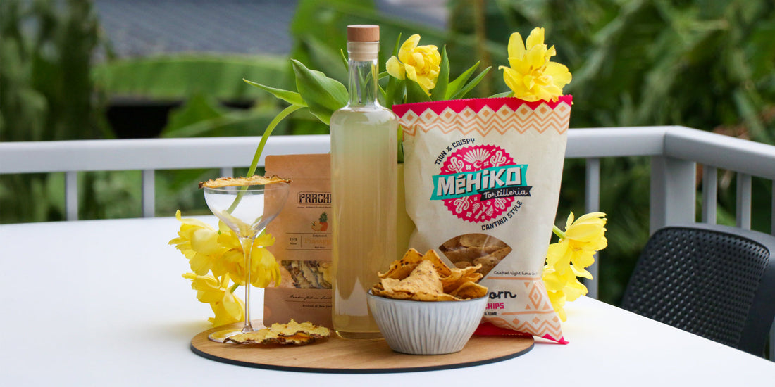 The Cocktail Box June 2025 - Pineapple & White Chocolate Gimlet