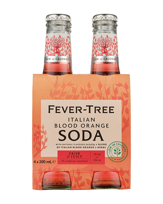 Fever-Tree Italian Blood Orange Soda 200ml 4pk