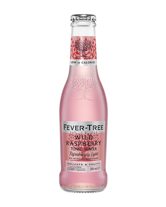 Fever-Tree Refreshingly Light Wild Raspberry Tonic Water 200ml Bottle