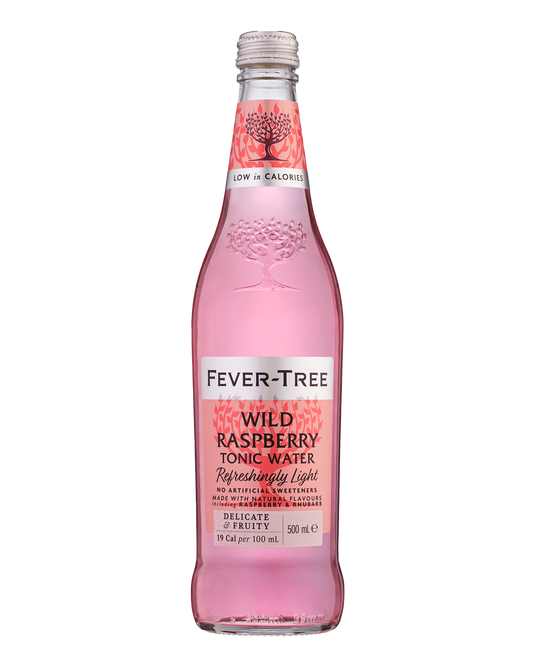 Fever-Tree Refreshingly Light Wild Raspberry Tonic Water 500ml
