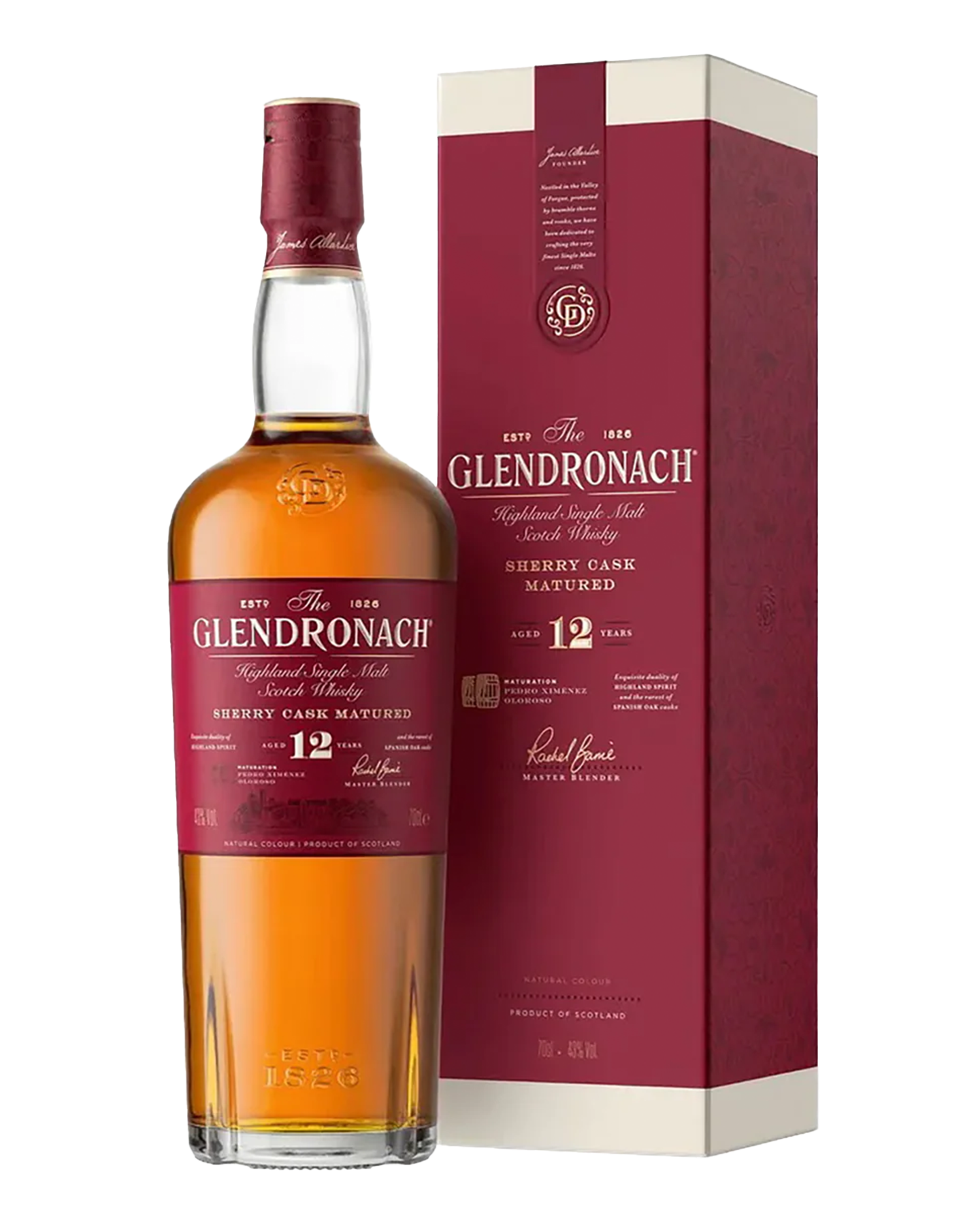 Glendronach 12 Year Old Single Malt Scotch