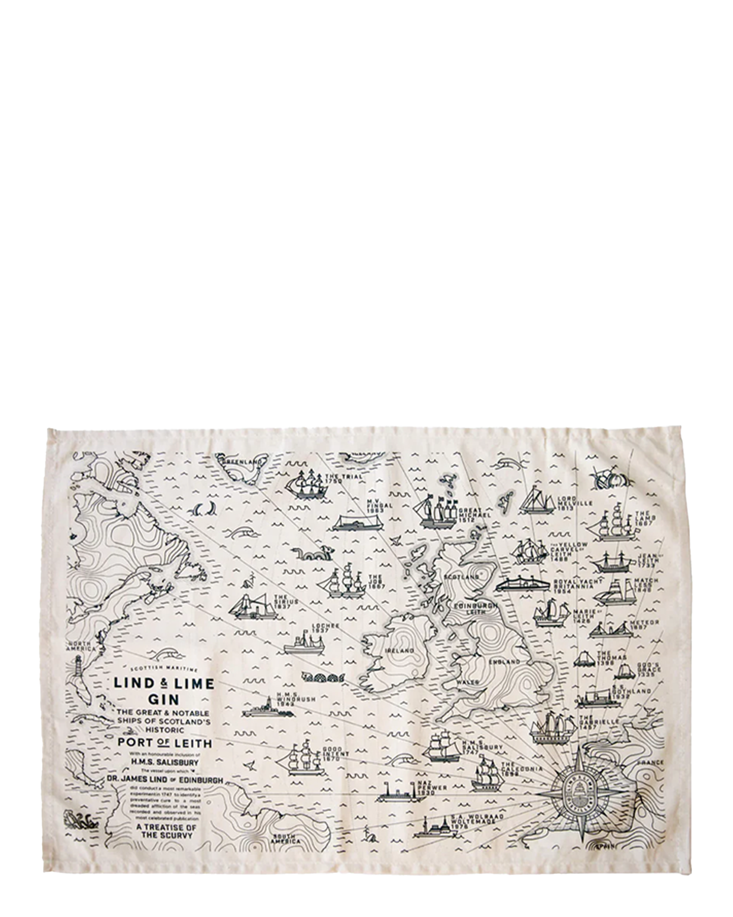 Lind & Lime Tea Towel