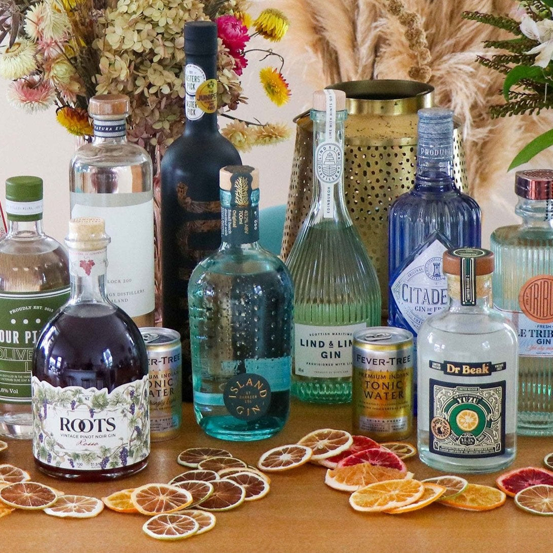 Past Subscription Box Gins and Mixers